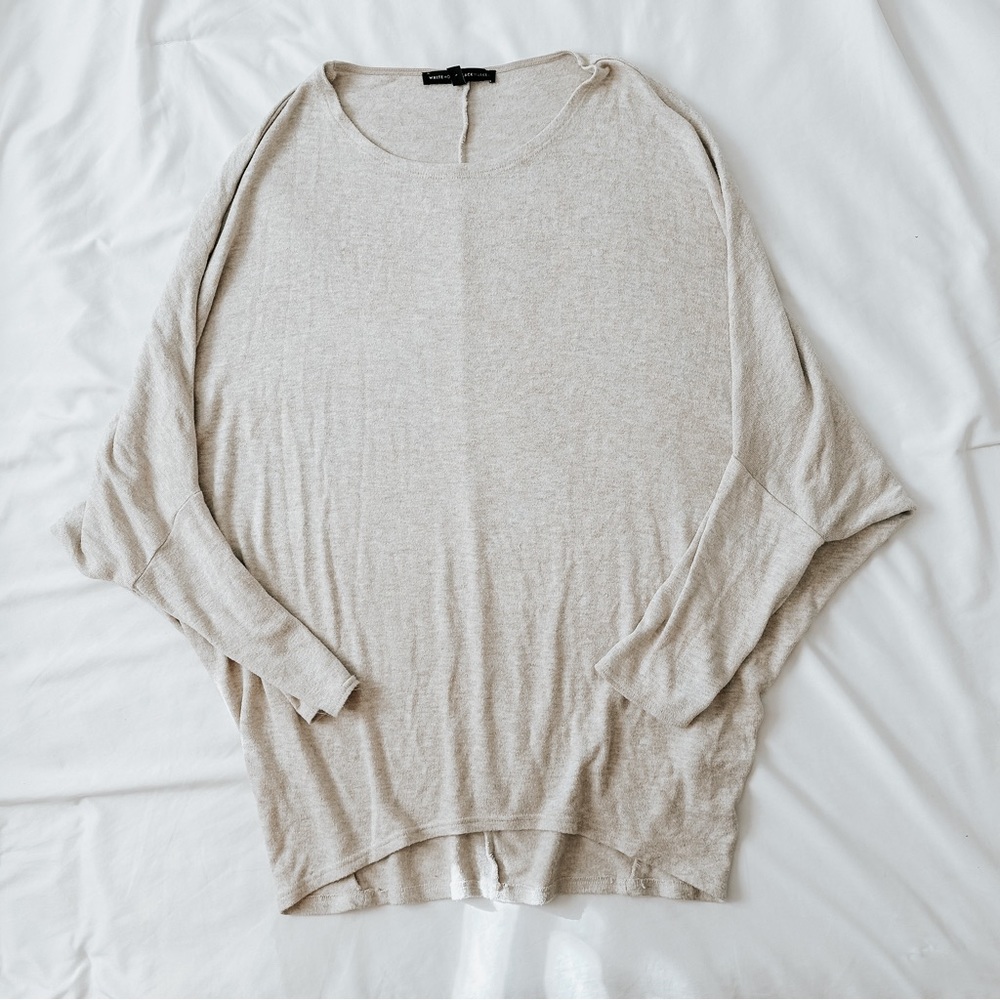 WHBM Cozy Knit Dolman Tunic